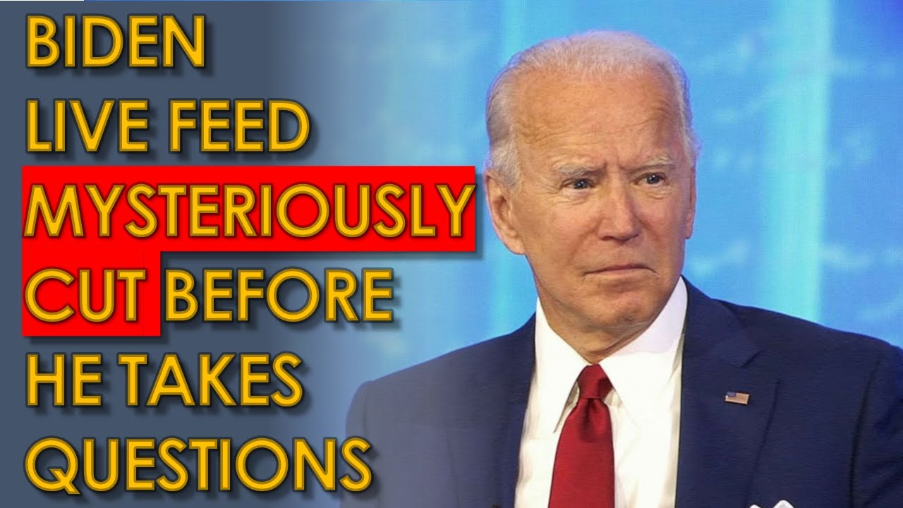 Bidens Video Feed Abruptly Cut When Answering A Question - All American ...