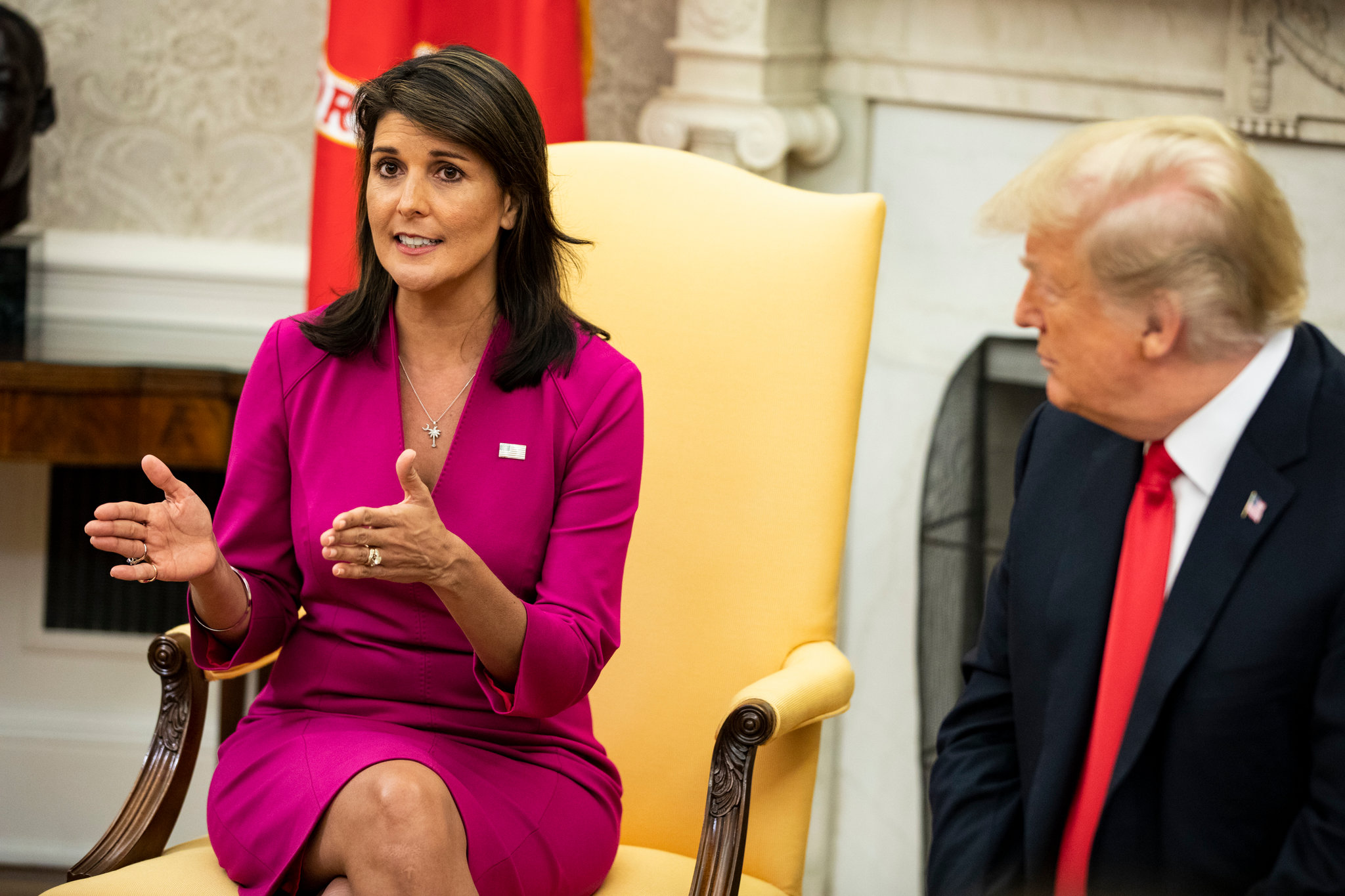 Trump Takes Aim At Former Un Ambassador Nikki Haley All American Press 2586